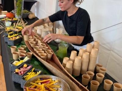 JUNGLE BAR SMOOTHIES, GASPACHO ET CRUDITES