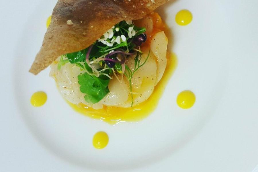 Tartare de saint jacques et mangue dans tous ses états Tartare de saint jacques et mangue dans tous ses états